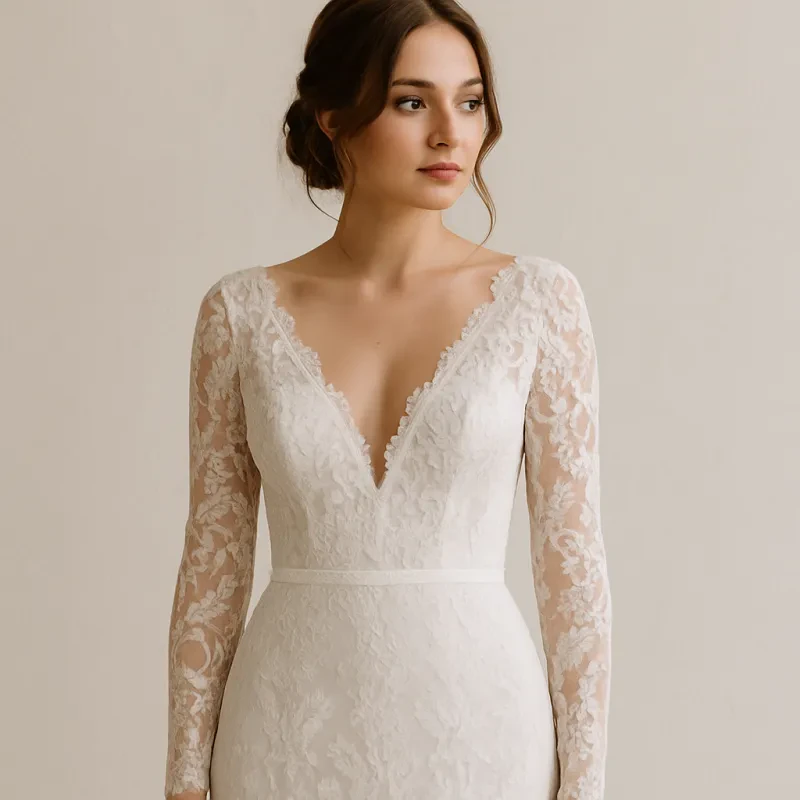 Beautiful lace styles to make your wedding unforgettable