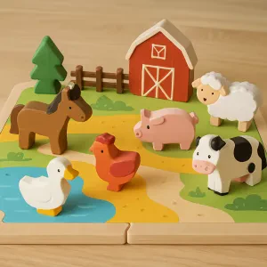Fun and interactive ways for little ones to explore the world of farm animals