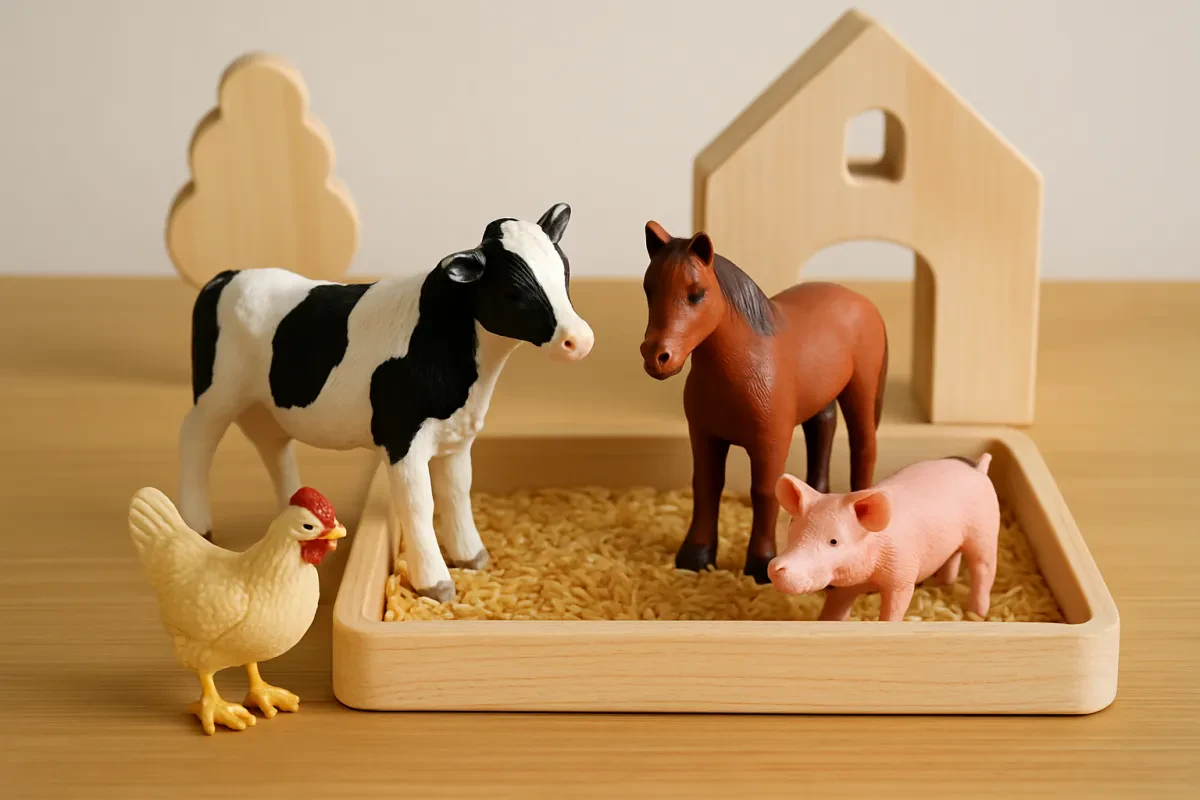 Engaging Montessori Farm Animal Toys for Toddlers