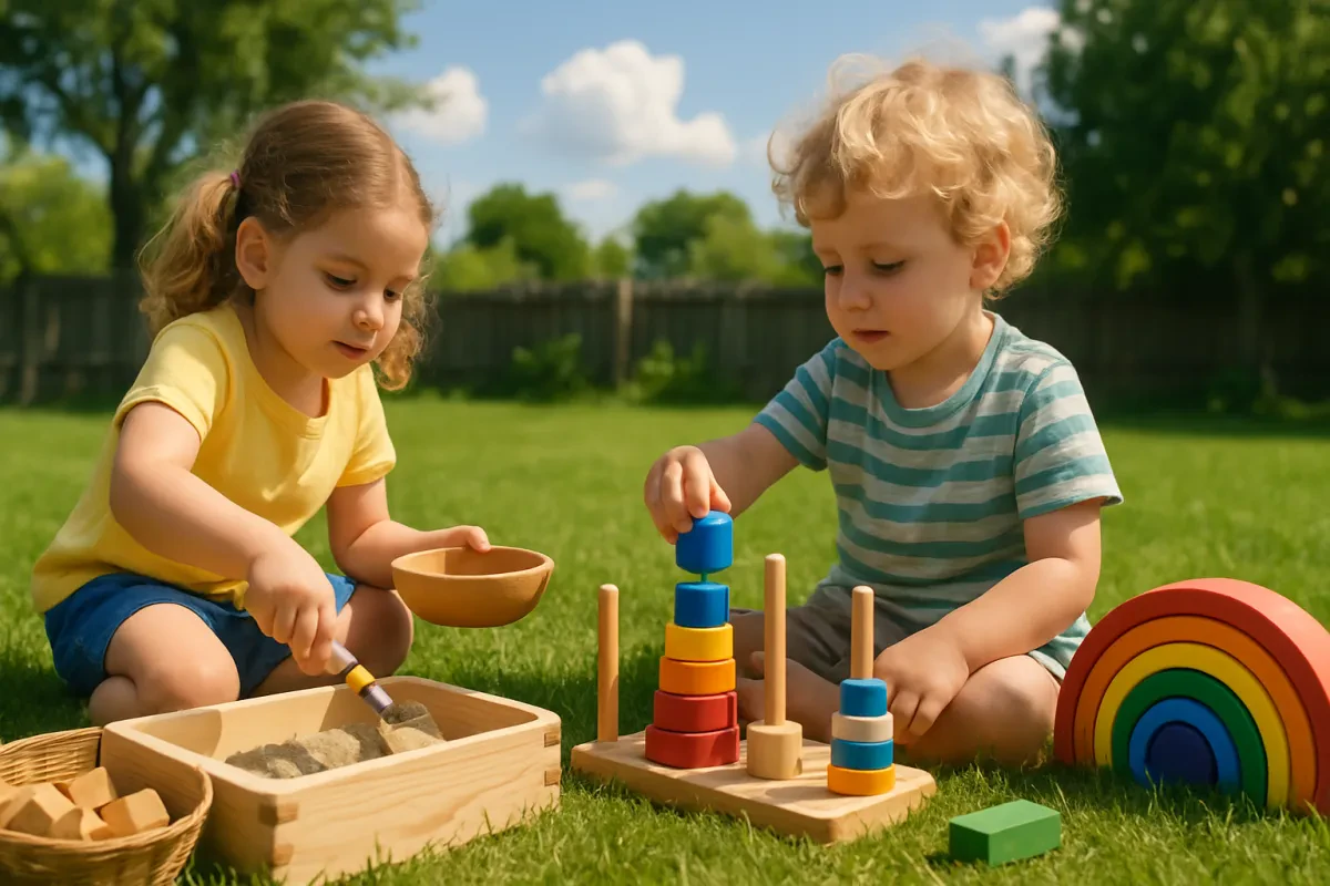 Outdoor Montessori Toys for Fun in the Sun