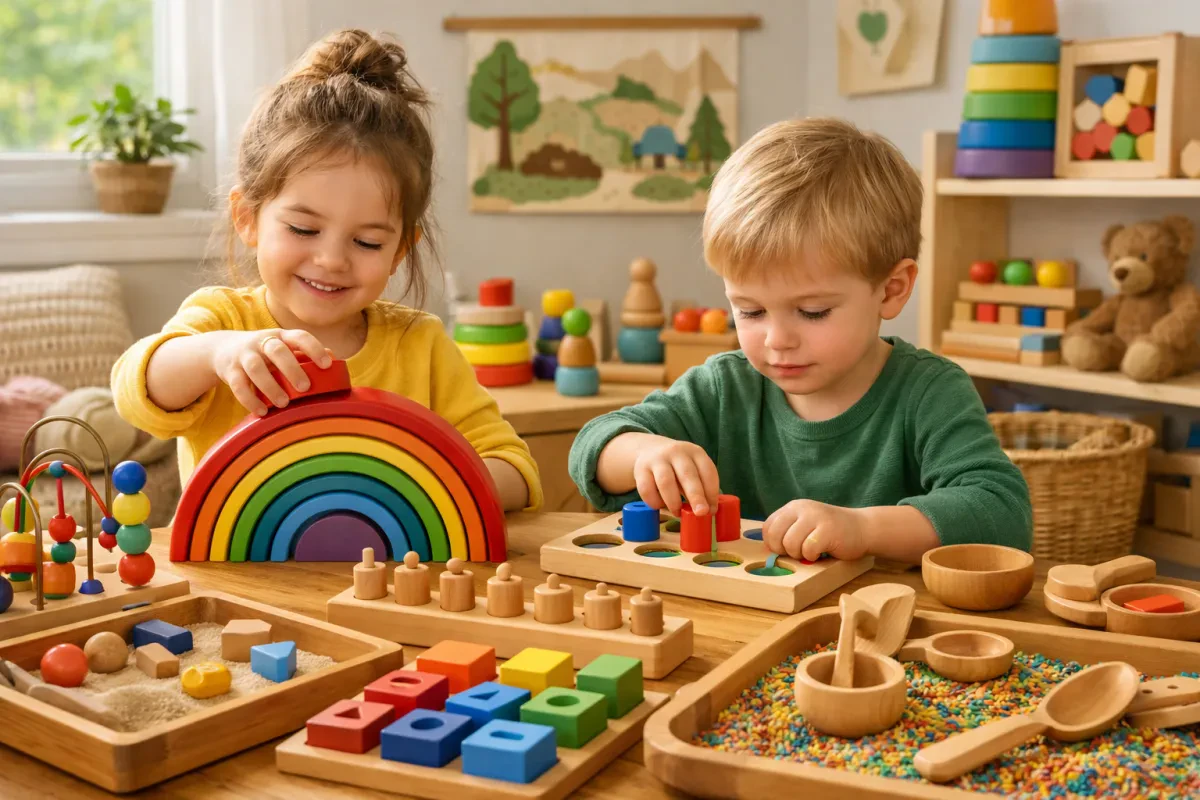 Boost Mental Health with Montessori Toys for Kids