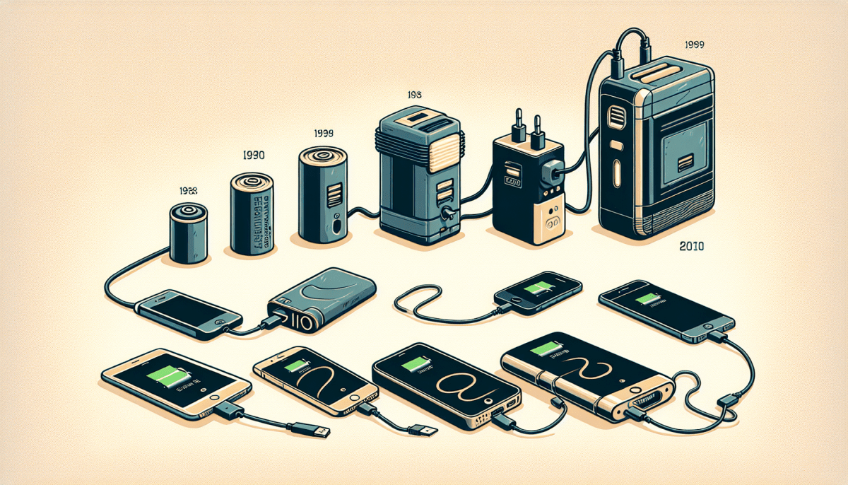 The Evolution of Portable Chargers Through Time