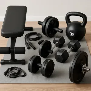 Find the perfect gear for your workout journey at home