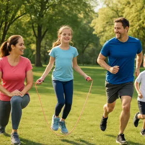 Fun ways to get the whole family moving together
