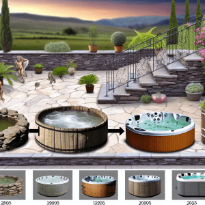 Explore the evolution of hot tubs, from ancient bathhouses to the backyard oases we know today