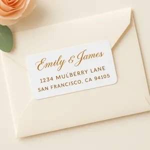 Make Your Wedding Invitations Stand Out with Unique Labels
