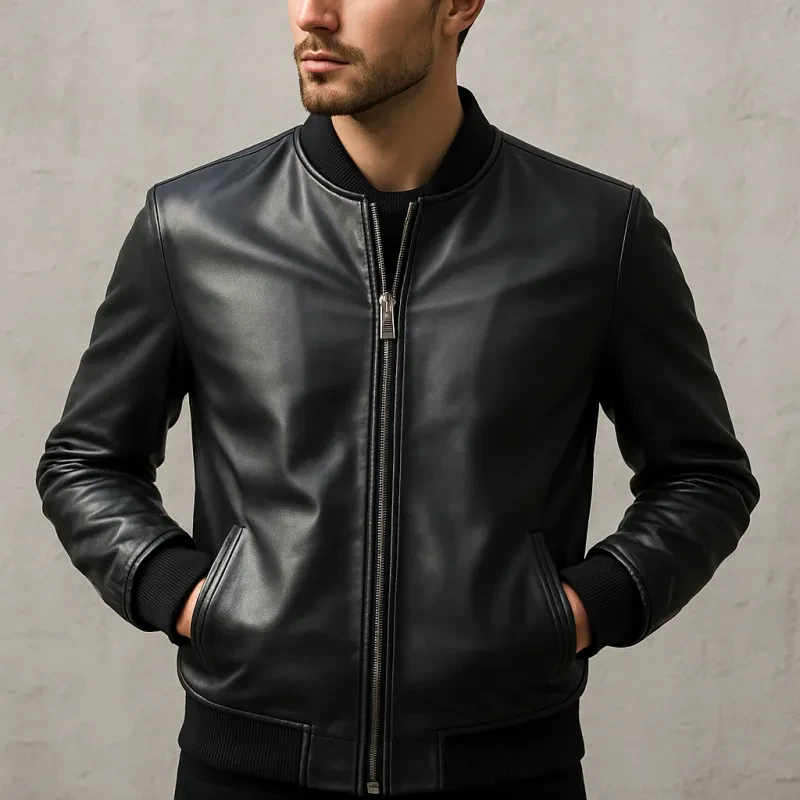 Elevate your look with this must-have jacket that combines comfort and flair