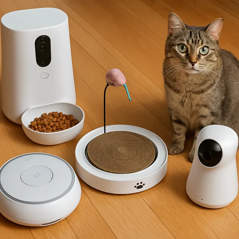Cool gadgets to keep your cat happy and healthy