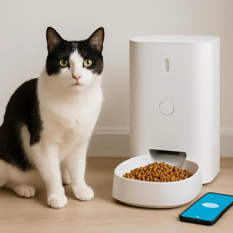 Discover how smart feeders can simplify mealtime and keep your furry friends thriving