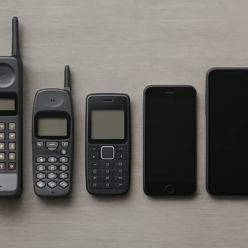 Exploring how smartphones have changed and improved over time