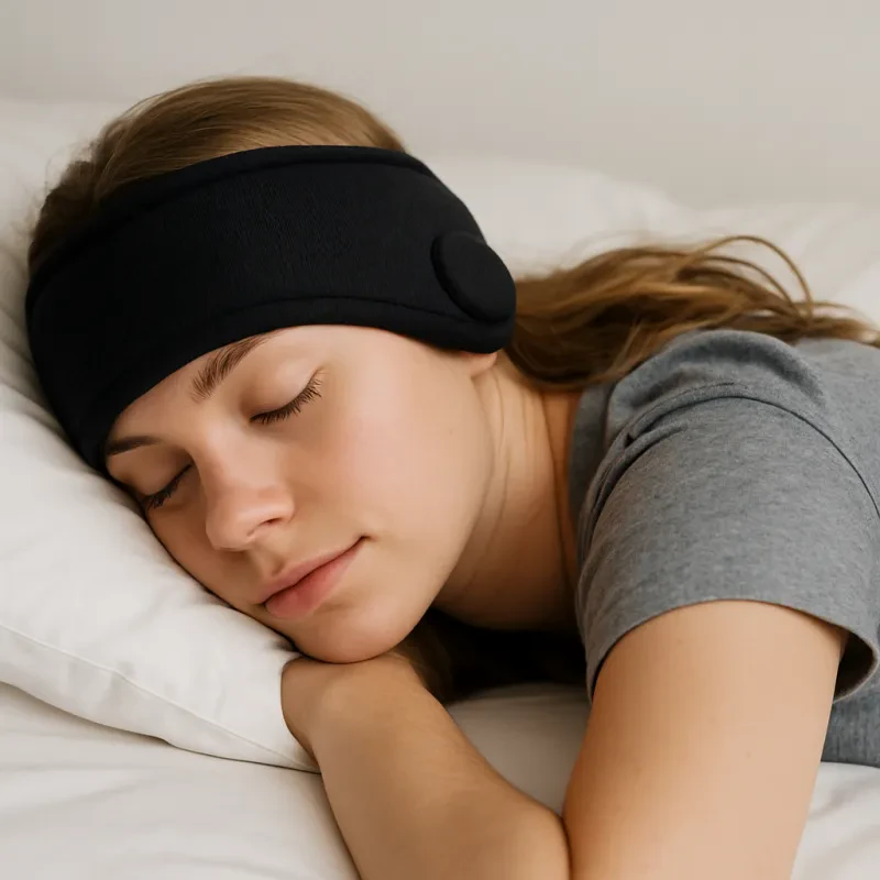 Sleep Soundly on Your Stomach With Comfort-Designed Headphones