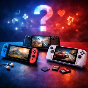 Find the perfect portable gaming system that fits your style and needs