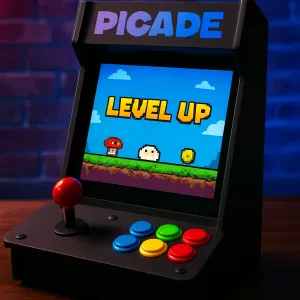 Discover the fun of retro gaming with Picade