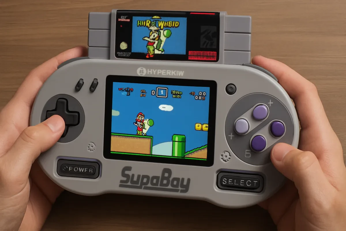Portable Super NES Fun with Hyperkin SupaBoy