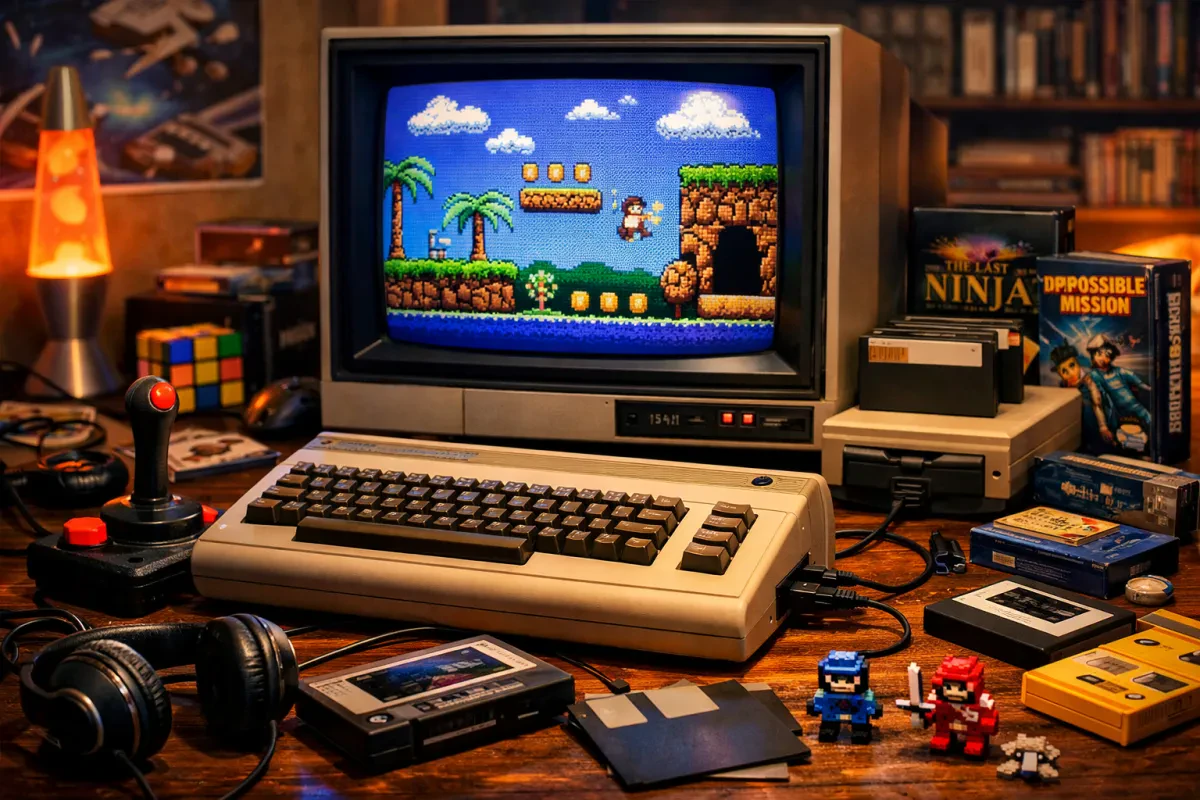 The C64 Brings Retro Gaming to Life