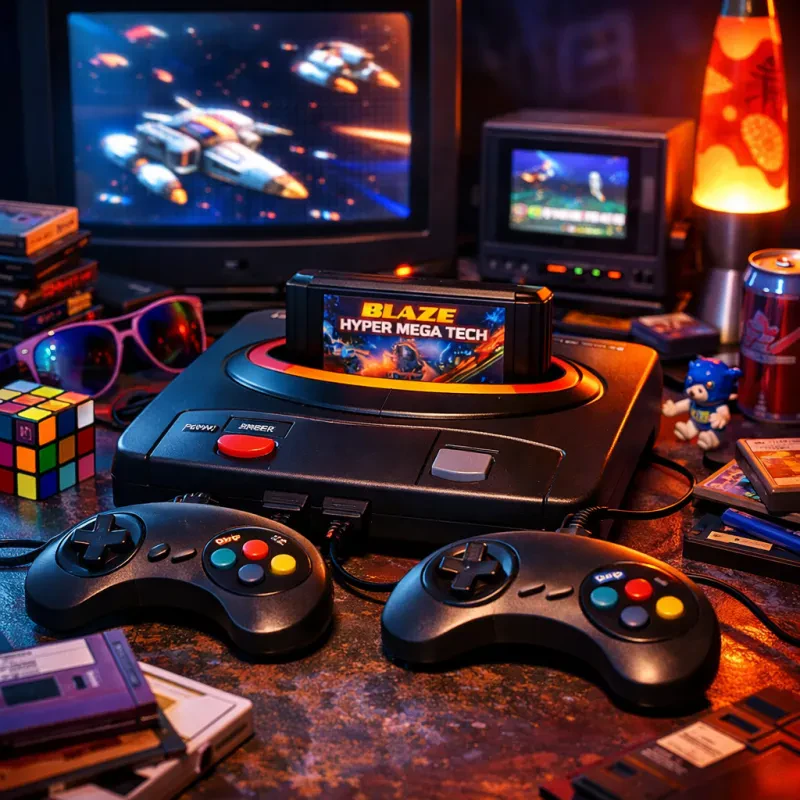 Discover the joy of classic gaming with Blaze Hyper Mega Tech
