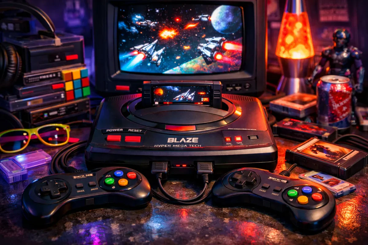 Ultimate Retro Fun with Blaze Hyper Mega Tech
