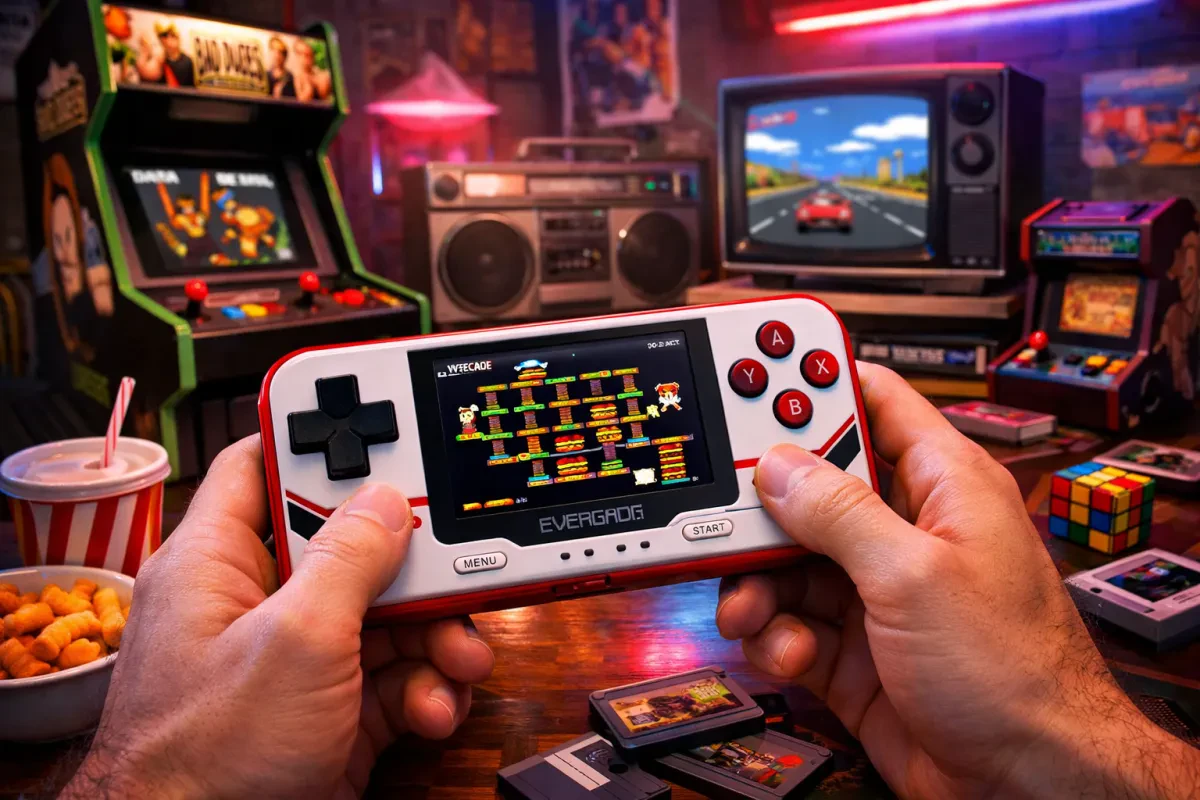 Ultimate Retro Fun with Evercade Data East Super Pocket