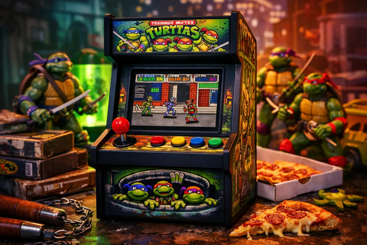 Collectible Mini Arcade for TMNT Fans