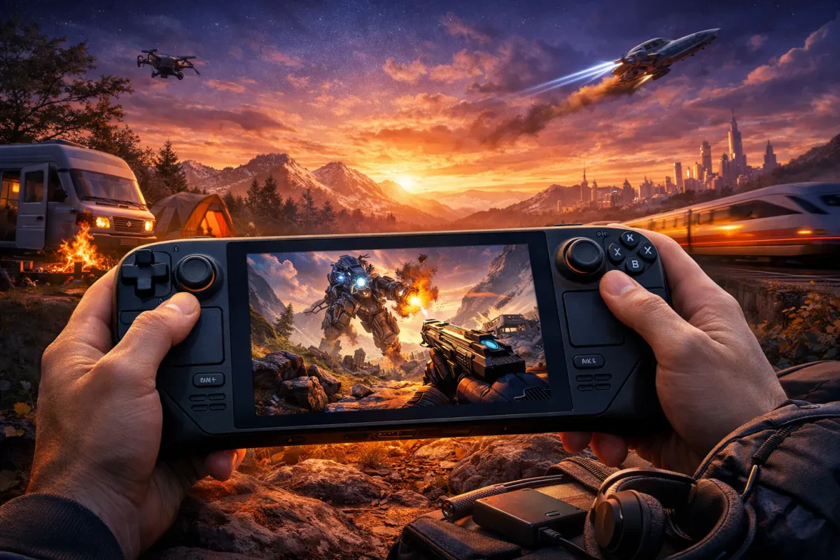 Ultimate Gaming on the Go with Steam Deck