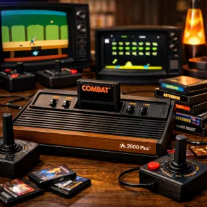Experience timeless gaming with the Atari 2600 Plus