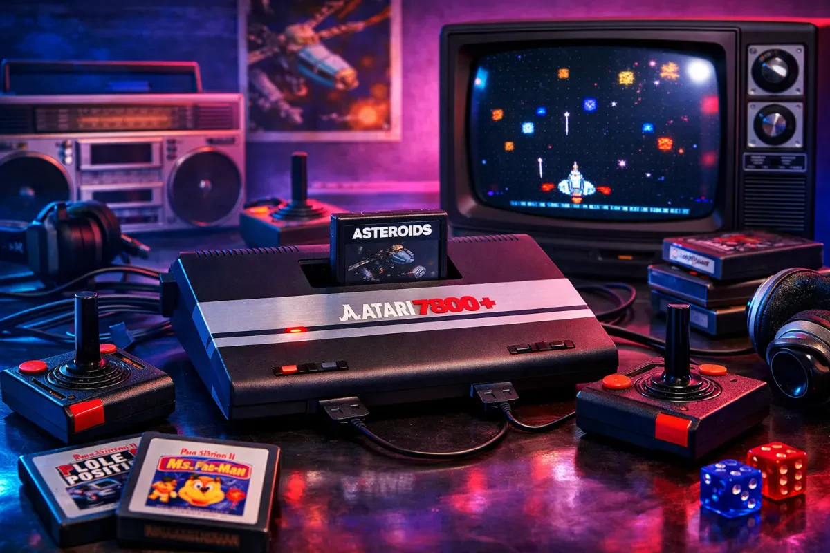 Revive Retro Fun with the ATARI 7800+