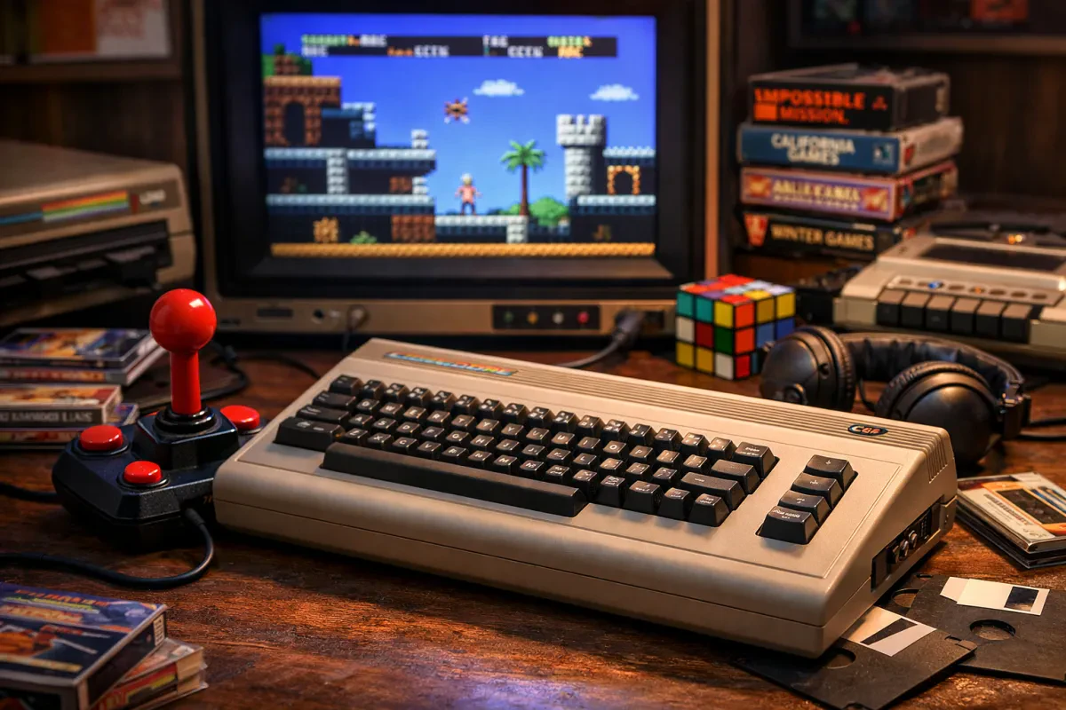 The C64 Maxi Brings Retro Gaming to Life