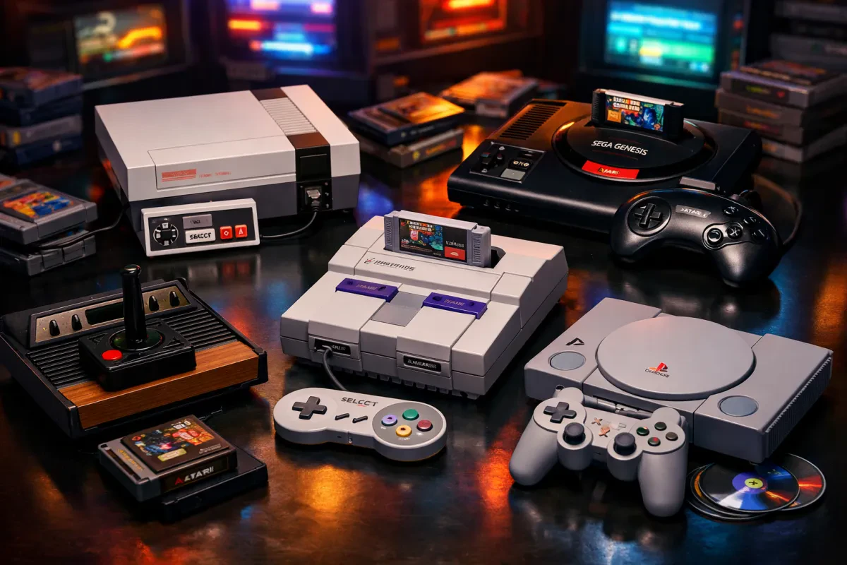Top 5 Retro Gaming Consoles