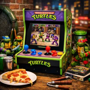 Get ready for some classic arcade action with your favorite heroes in a half shell
