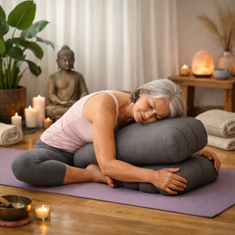 Simple Yoga Moves to Help You Feel Better During Menopause