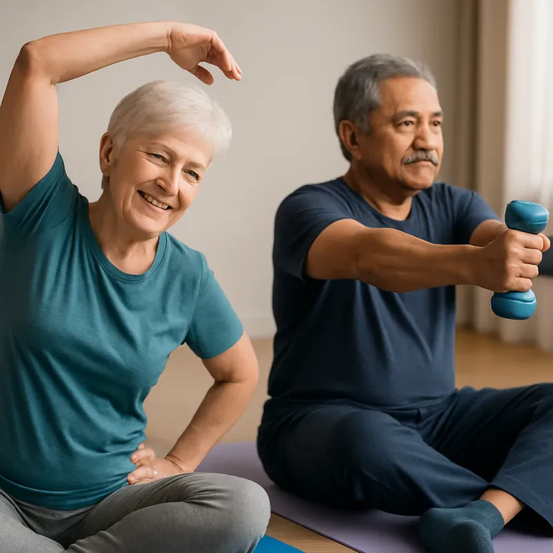 Simple and enjoyable workouts to help seniors shed pounds and stay active