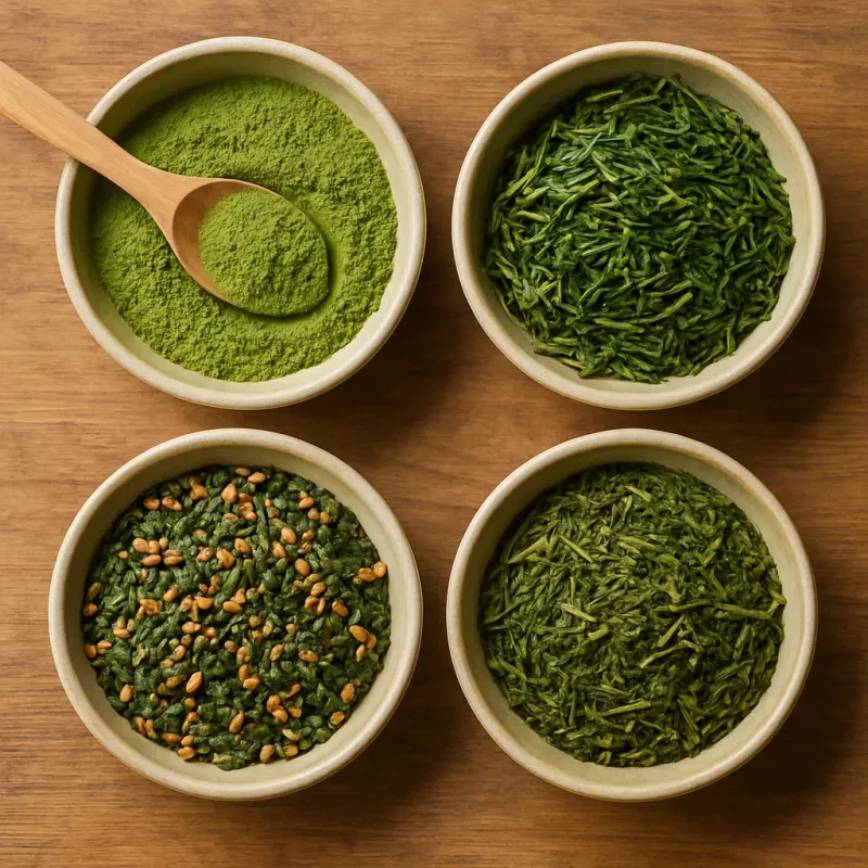 Discover the unique tastes and benefits of various green teas