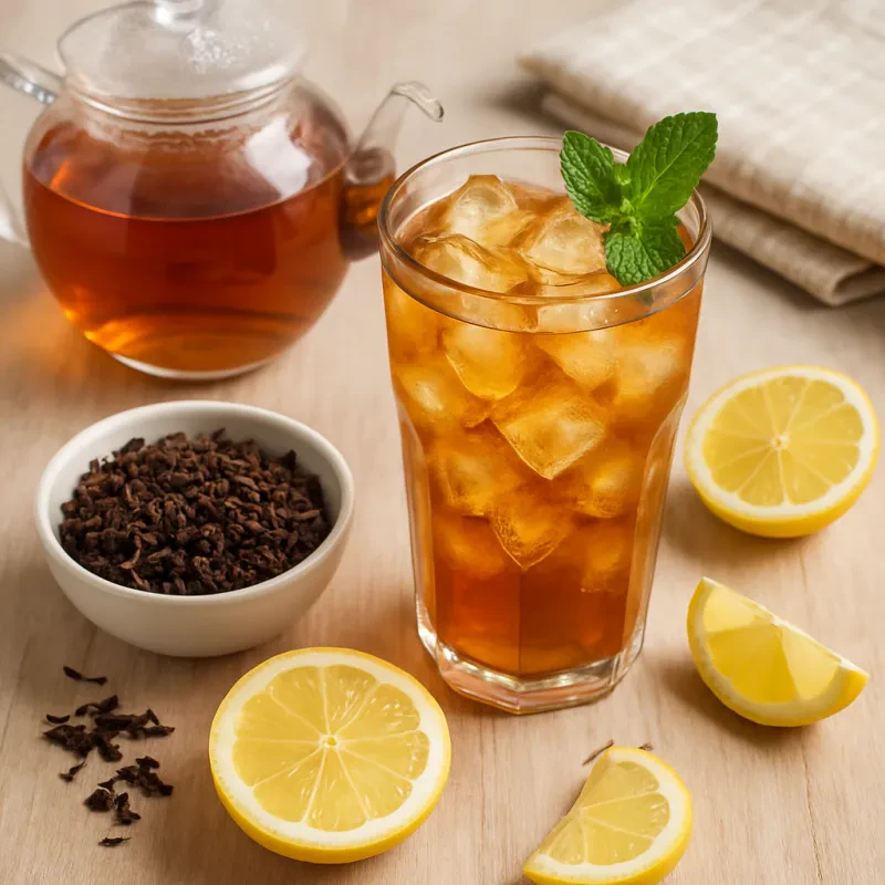 Refreshingly simple steps to brew delicious iced tea at home