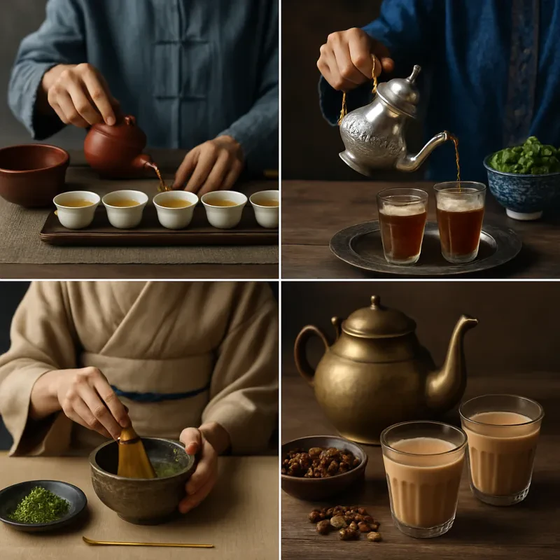 Explore unique ways people enjoy tea in different cultures
