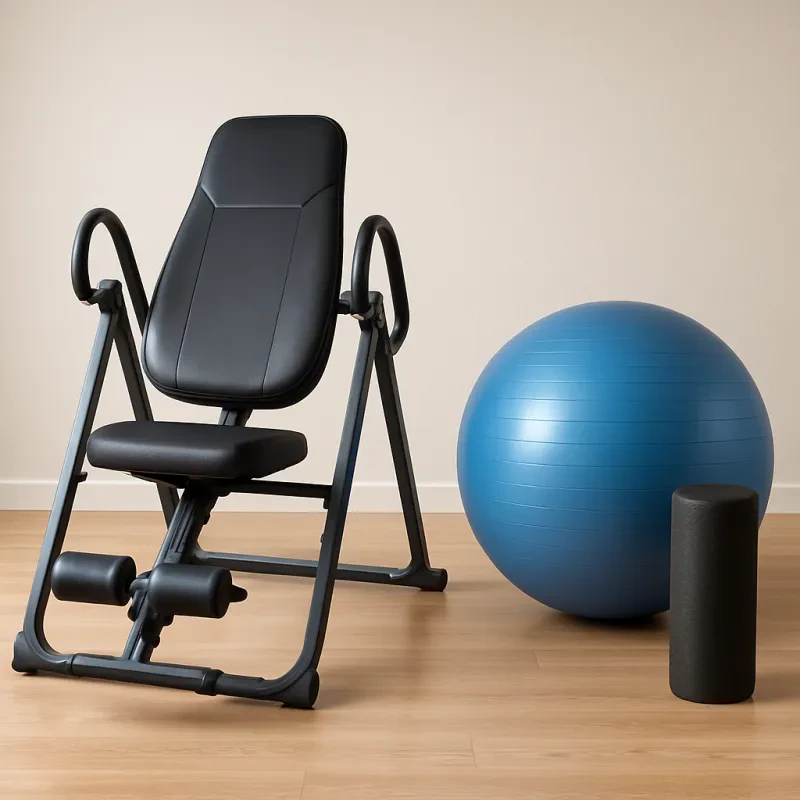 Discover safe and effective ways to relieve back pain without an inversion table