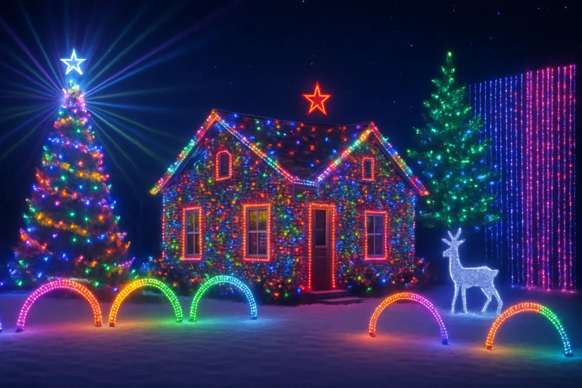 Explore Christmas Light Show Kits Effects Today