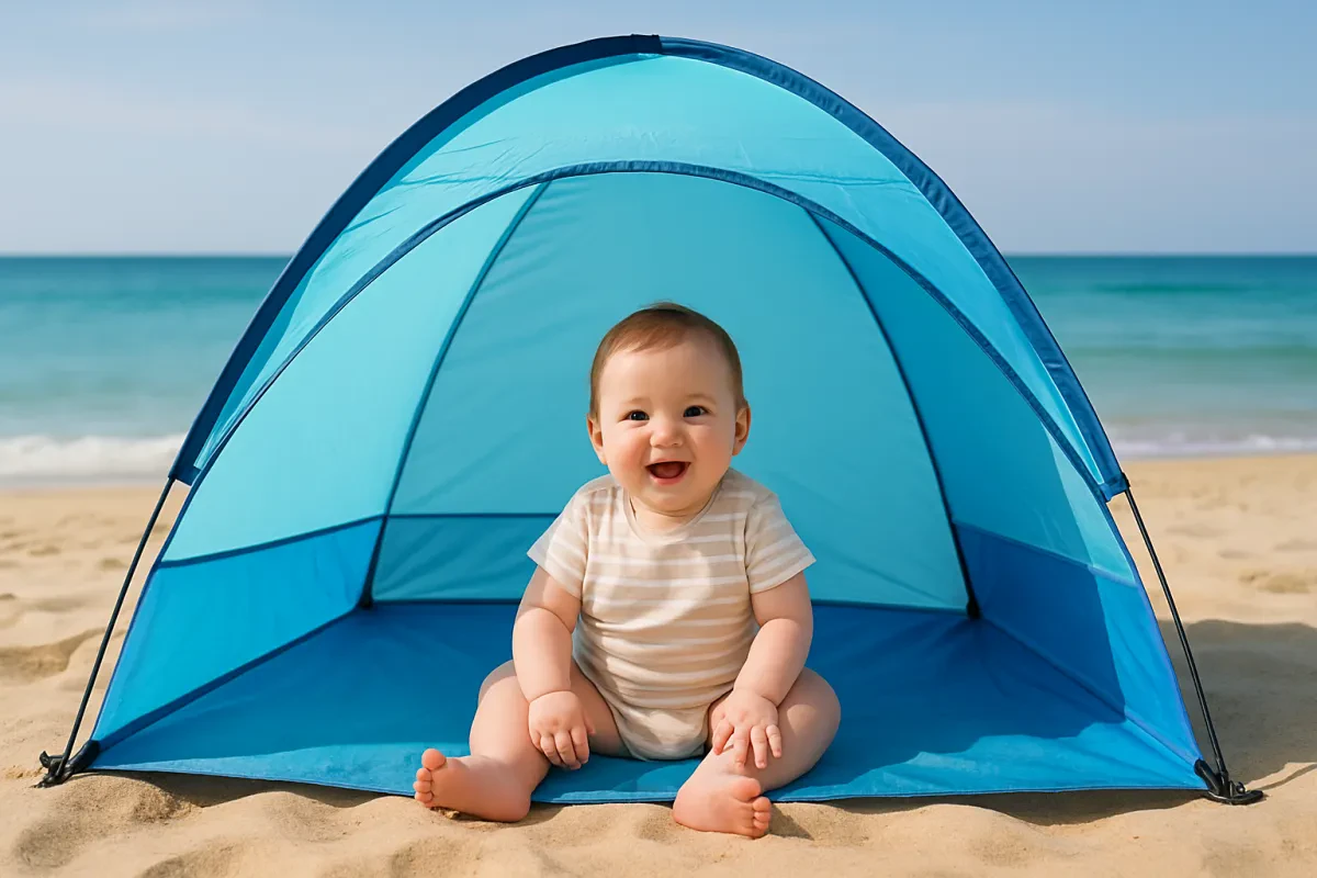 Benefits of A Beach Tent for Baby