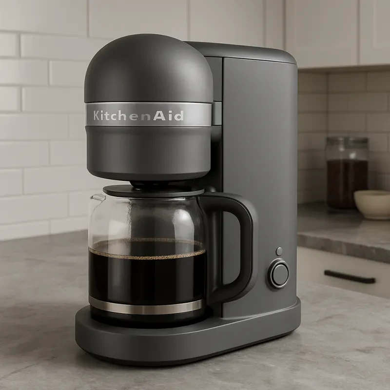 Unleash your inner barista with this stylish and efficient machine