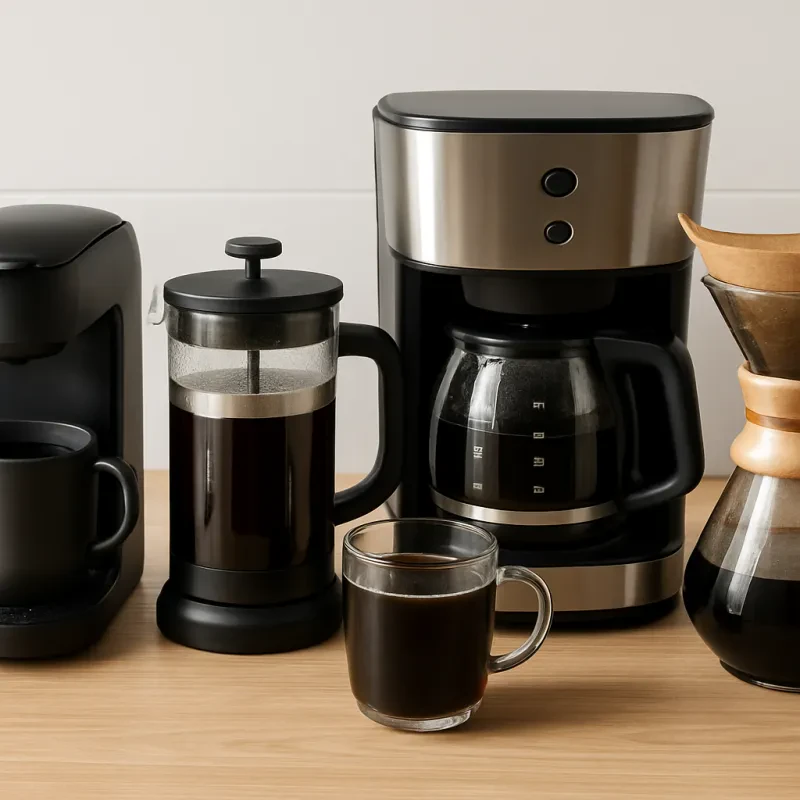 Find the perfect coffee maker to brew your favorite cup every morning
