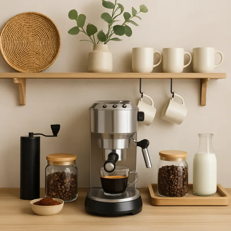 Build a cozy coffee corner that feels just right for you