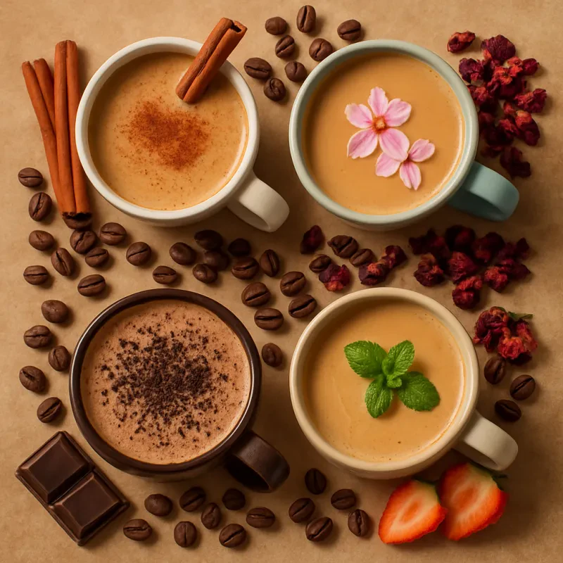 Explore exciting new tastes and get cozy with these fun coffee flavors