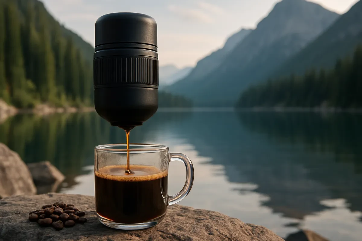 Brew Coffee Anywhere with This Portable Maker