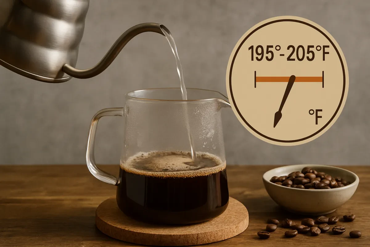 Optimal Brewing Temperature Guide: How 195°–205°F Makes the Perfect Cup of Coffee