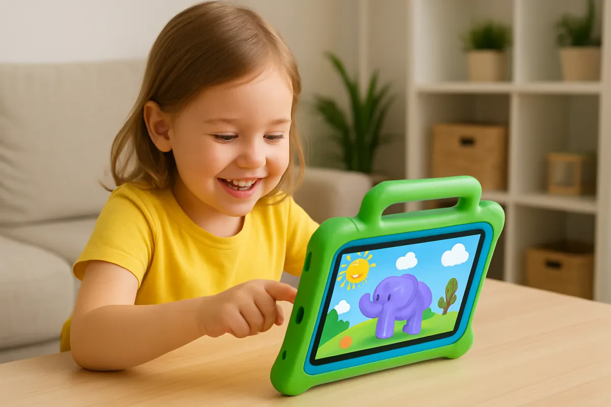 Fun and Safe Tablet for Kids Aged 3-7