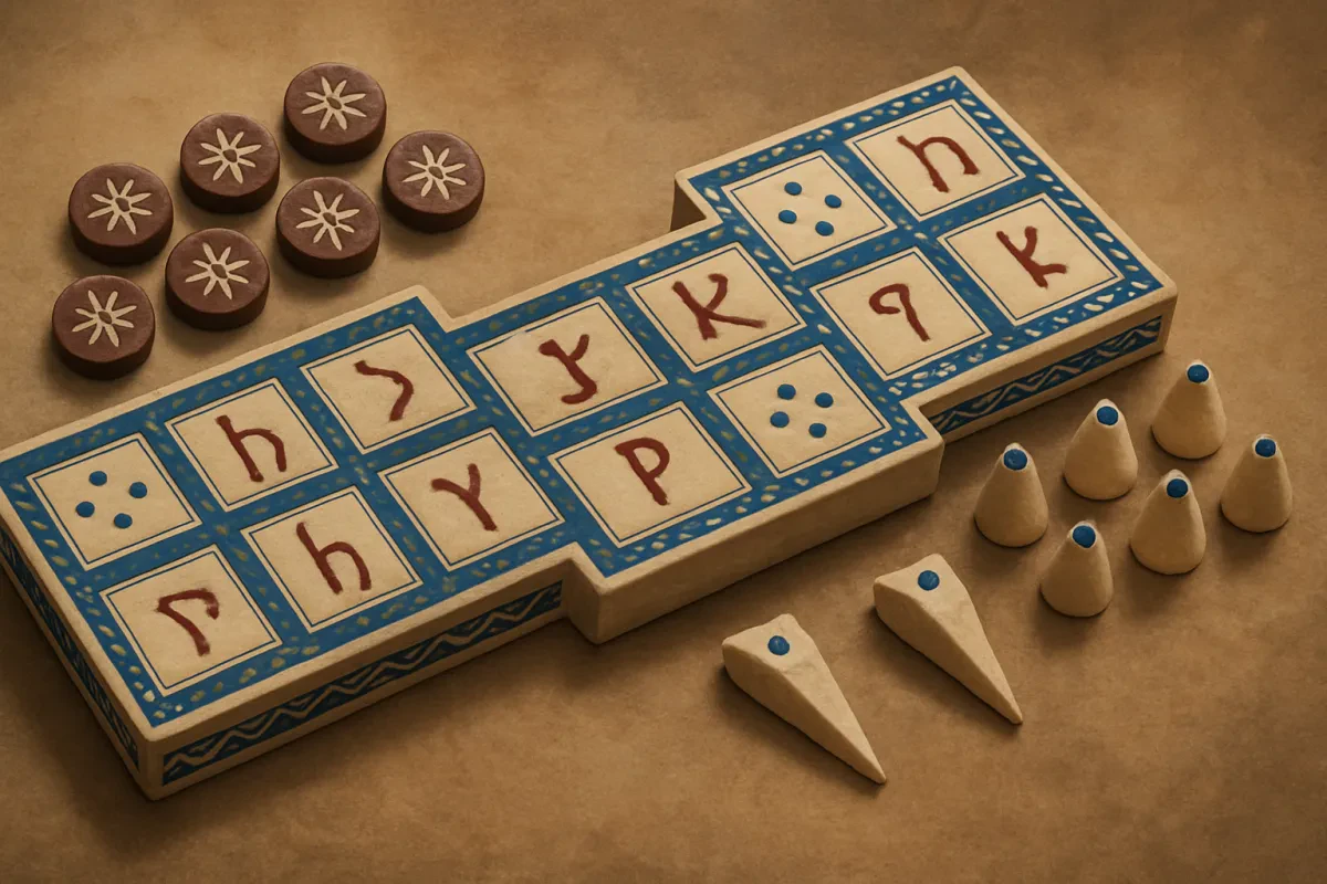 Experience the Game of Ur Phoenician Edition L