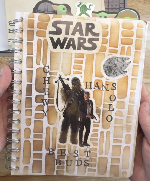 Star Wars Themed Junk Journal Pages