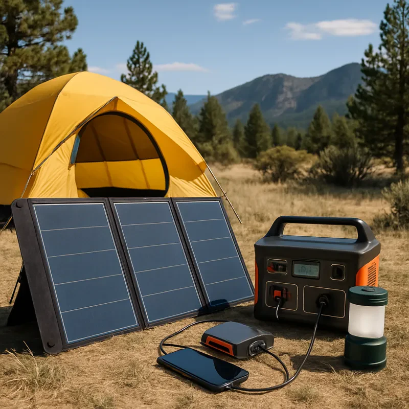 Making the Most of Solar Energy While Camping