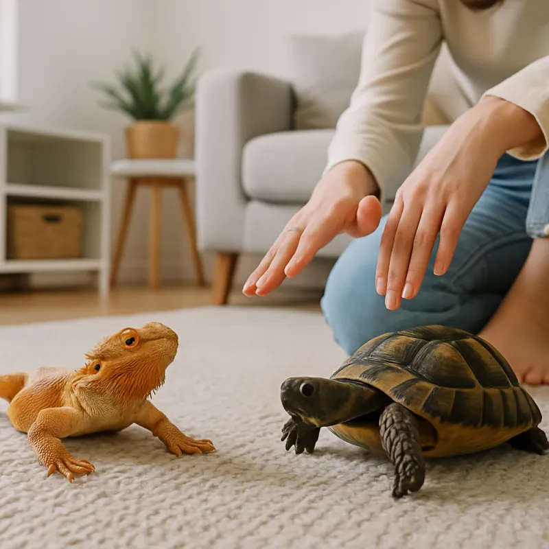Simple ways to keep your reptile happy and secure at home