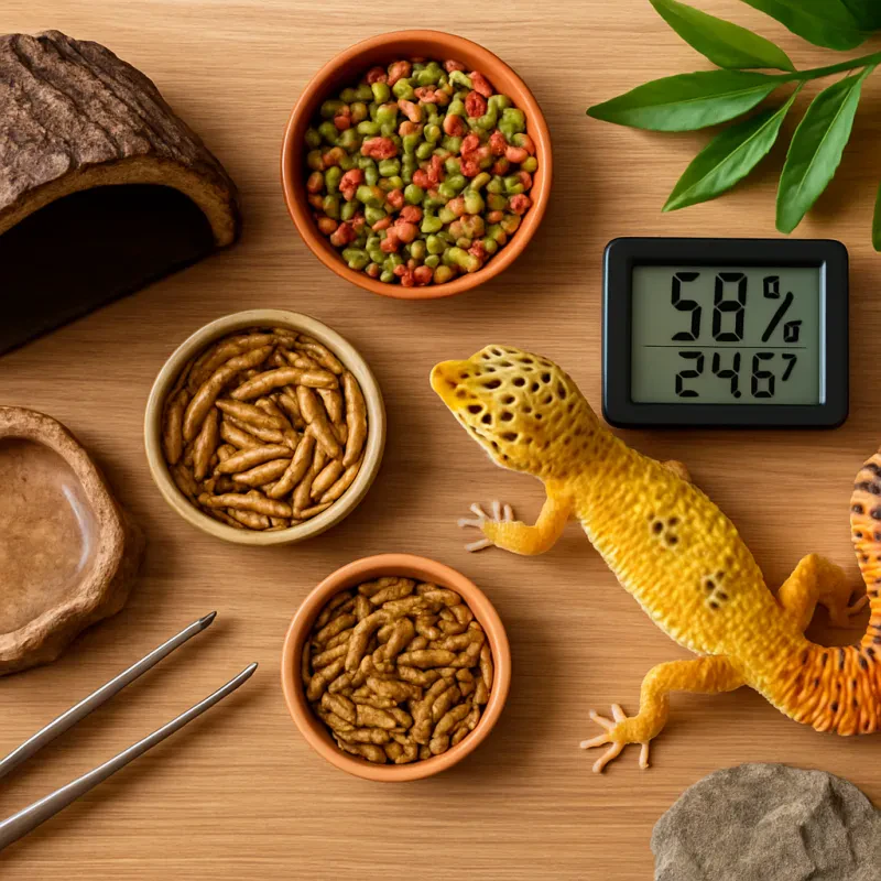 Great Ideas for Your Reptile's Comfort and Nutrition