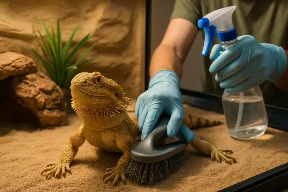 Essential Reptile Habitat Cleaning Tips for Owners